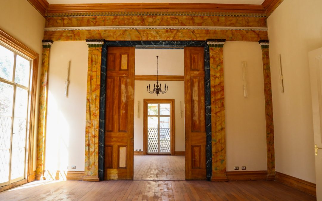 Restauración de la Villa Viña de Cristo en Copiapó, ya se encuentra en su etapa final
