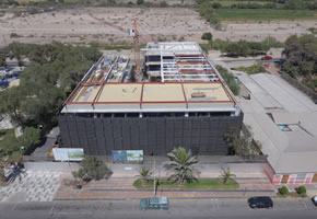 Avanzan las obras del nuevo Edificio Municipal de Tierra Amarilla