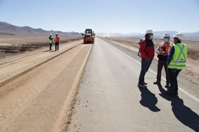 Continúan los trabajos en la Ruta C-17 que une Copiapó y Diego de Almagro