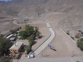 MOP Atacama finalizó obras de conservación de la Red Primaria de Aguas Lluvias en Copiapó