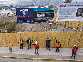 Se dio inicio a la obra de la nueva Subcomisaria Pedro León Gallo en Copiapó