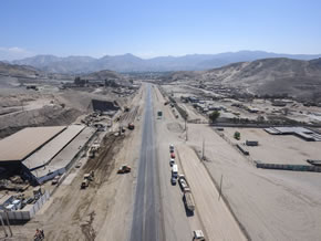 MOP Atacama se encuentra construyendo dos caleteras para mejorar el acceso sur a la ciudad de Copiapó