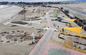 85% de avance alcanzan las obras de la III Etapa del Mejoramiento Borde Costero Playa Las Machas