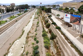 Obras de mitigación en Río Copiapó, sector Mall, ya se encuentran finalizadas