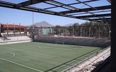 Obras del Estadio Luis Valenzuela Hermosilla llegan al 72% de avance
