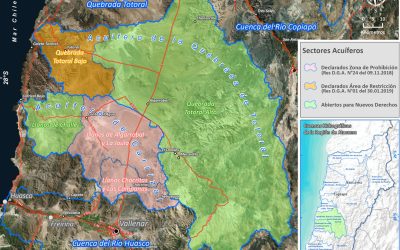 Ministerio de Obras Públicas aumenta zonas de prohibición para resguardar agua subterránea